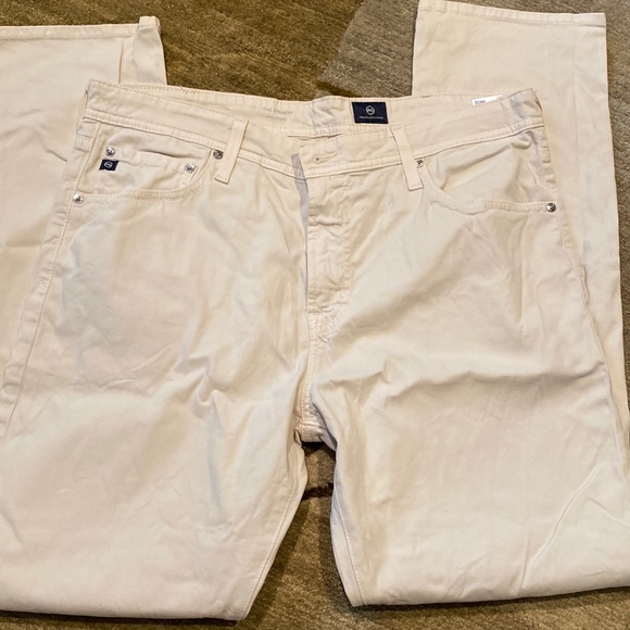 ~Adriano Goldschmied~ Cream Pants - Picture 2 of 8